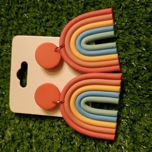 Rainbow earrings